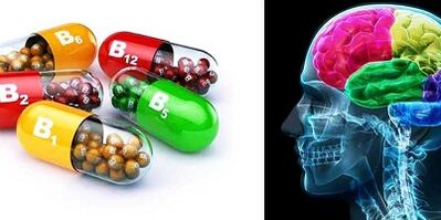 Which vitamins are necessary for the brain